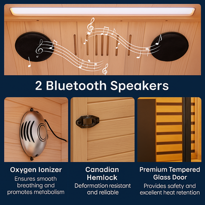 Relaxe Full Spectrum Infrared Sauna