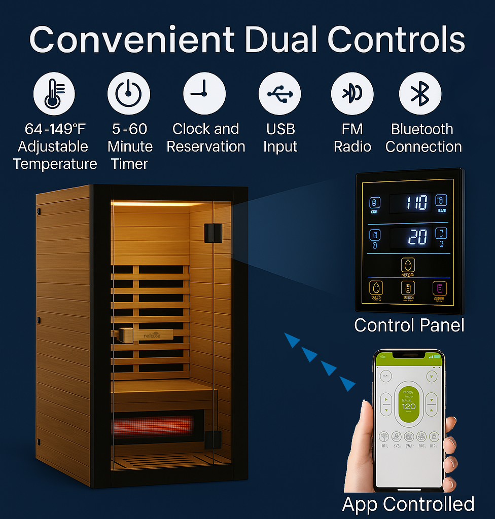 Relaxe Full Spectrum Infrared Sauna
