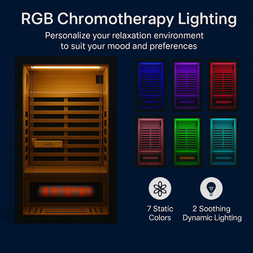 Relaxe Full Spectrum Infrared Sauna
